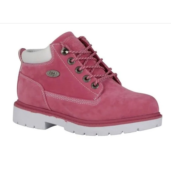 women's pink lugz boots